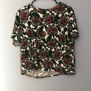 boxy zara t shirt